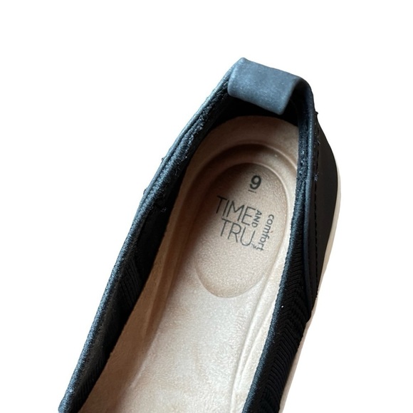 Time And Tru Women's Comfort Ballet Flat Size 9 - Picture 7 of 13